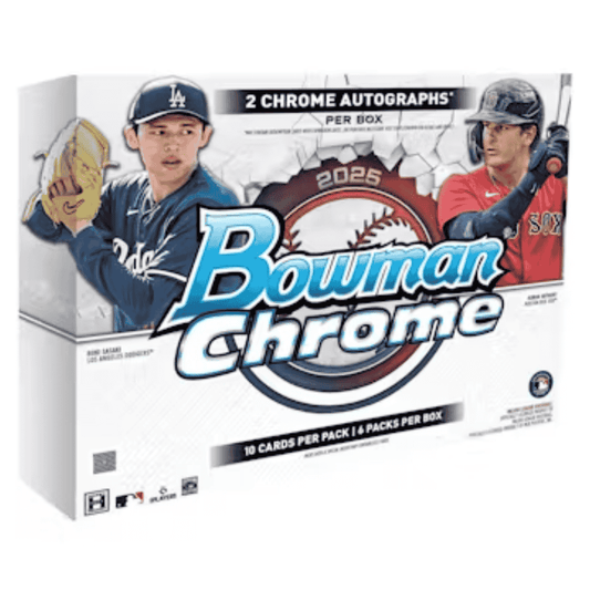 2025 Bowman Chrome Hobby Box - GotBaseballCards
