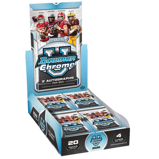 2025 Bowman Chrome University Football Hobby Box