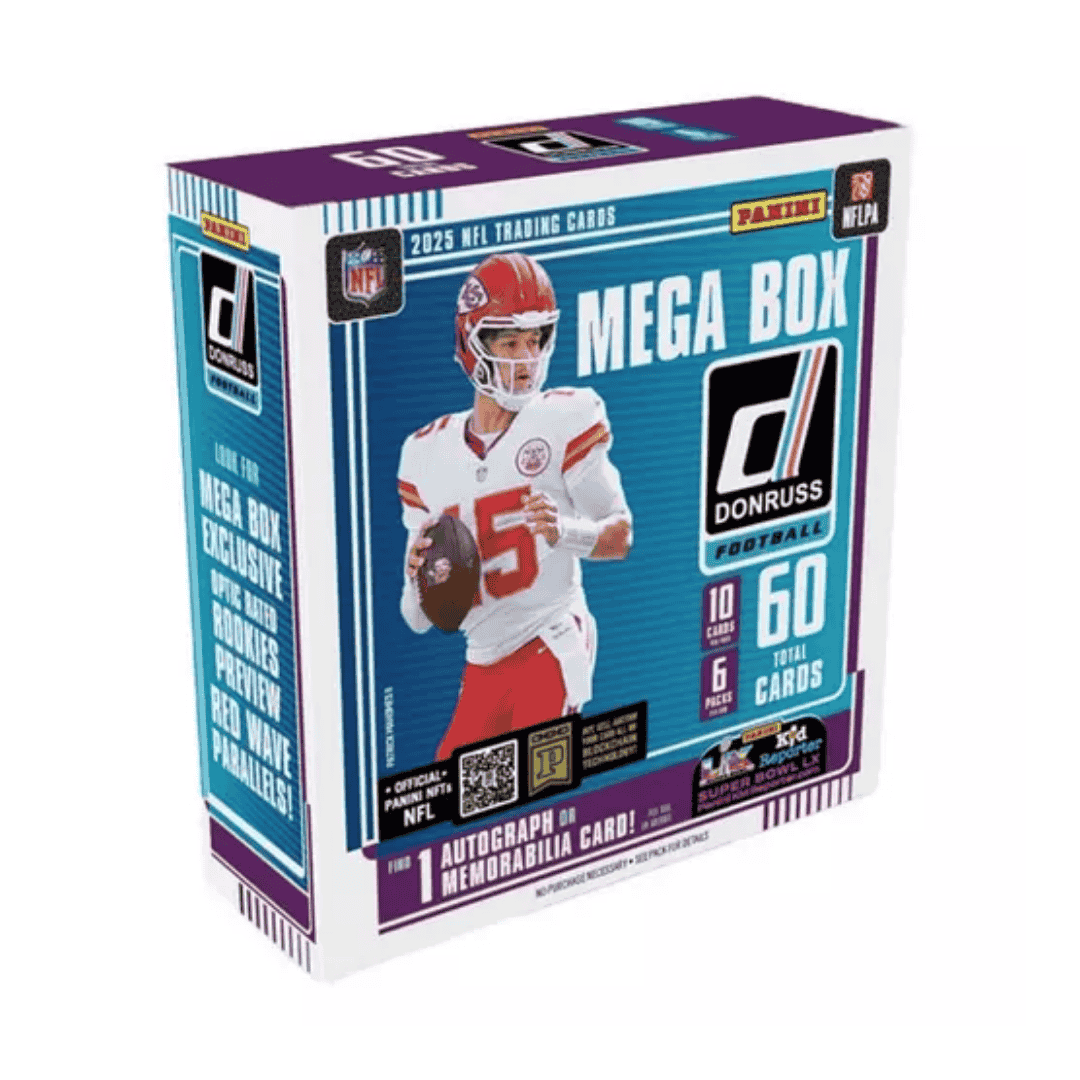 2025 Donruss Football Mega Retail Box