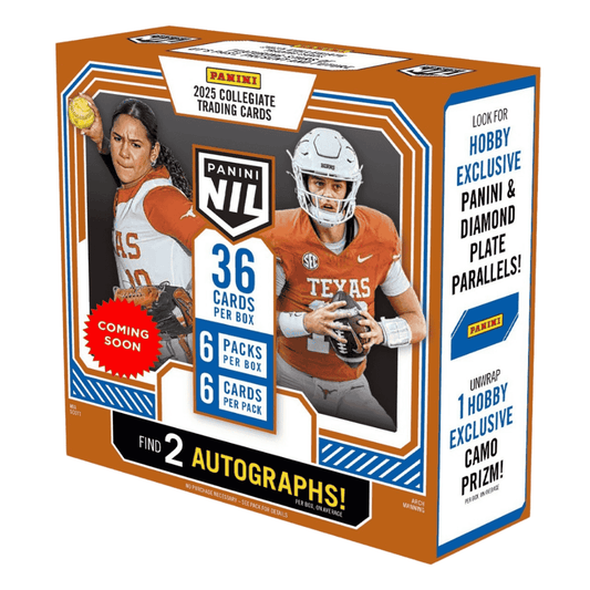 2025 Panini NIL University of Texas Hobby Box