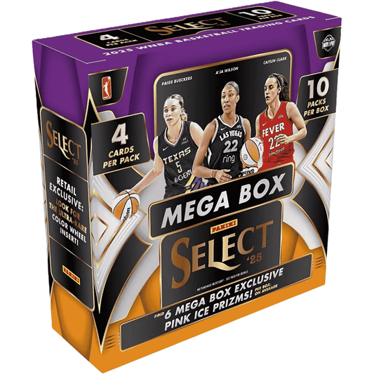 2025 Panini Select WNBA Basketball Hobby Mega Box (Pre Order)