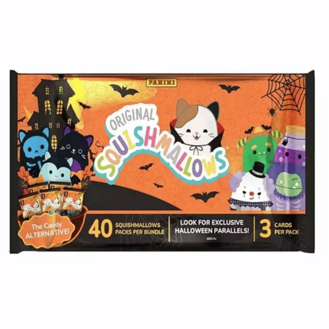 2025 Panini Squishmallows Halloween Treat Pack 40-Pack Box