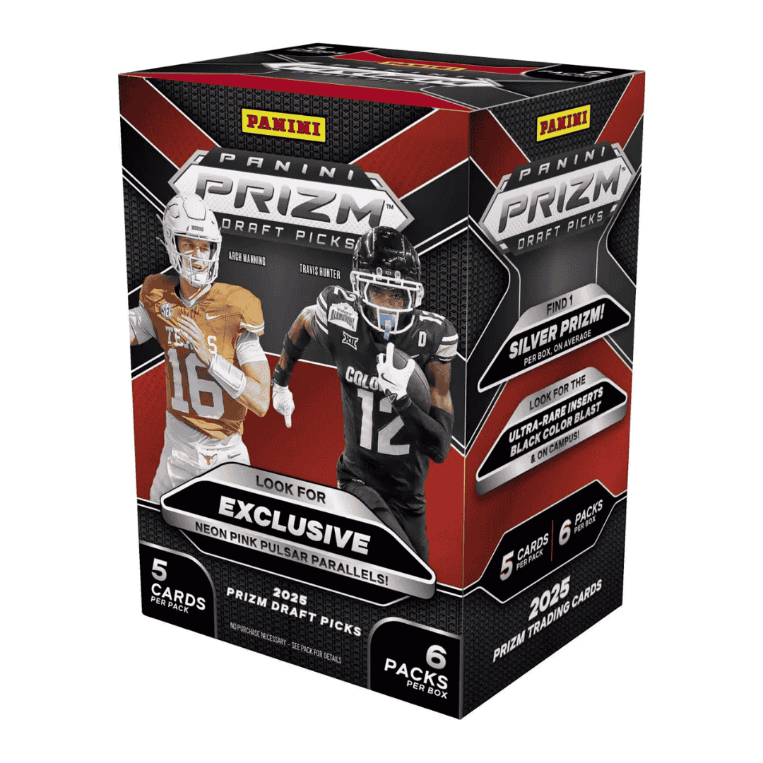 2025 Panini Prizm Draft Picks Collegiate Football Blaster Box (Hobby)