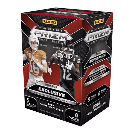 2025 Panini Prizm Draft Picks Collegiate Football Blaster Box (Hobby)