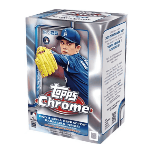2025 Topps Chrome Baseball Blaster Box