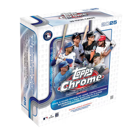 2025 Topps Chrome Baseball Logofractor Mega Box