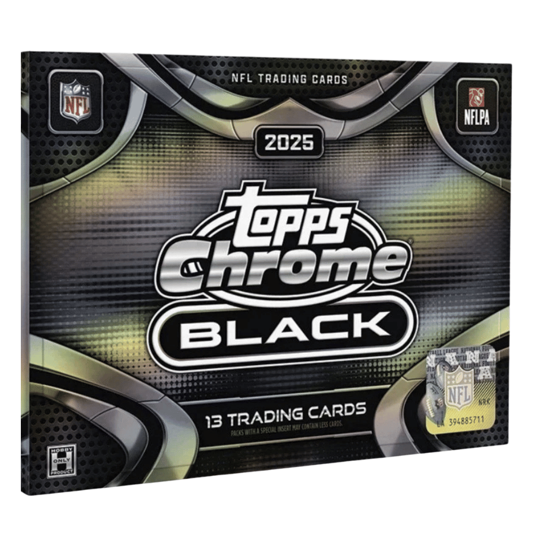 2025 Topps Chrome Black Football Hobby Box