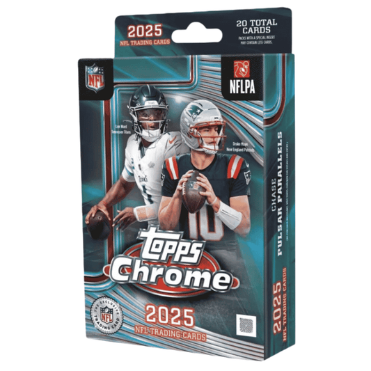 2025 Topps Chrome Football Hanger Box