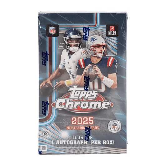 2025 Topps Chrome Football Hobby Box