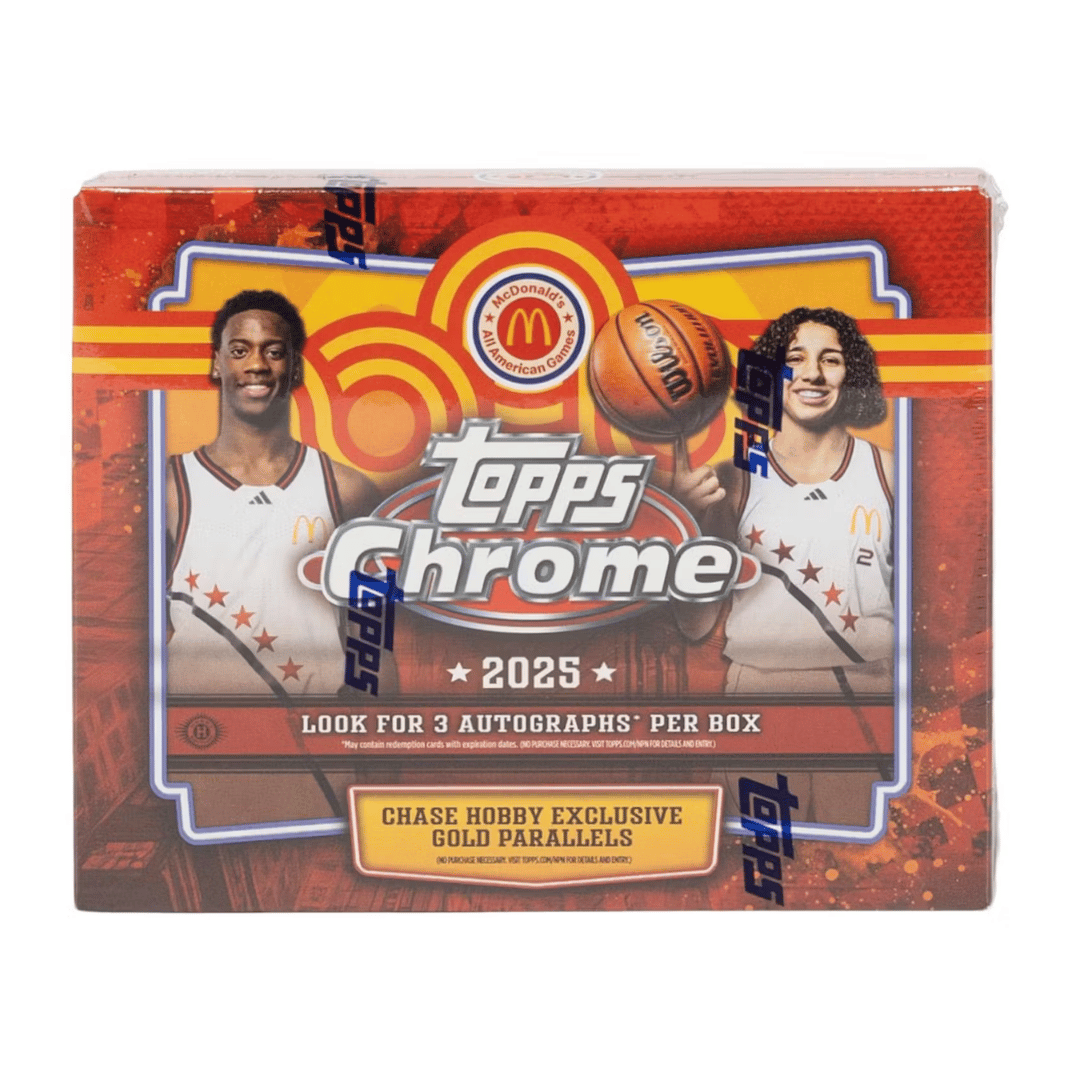 2025 Topps Chrome McDonald's All American Basketball Hobby Box