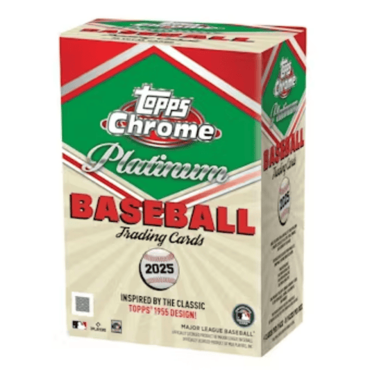 2025 Topps Chrome Platinum '55 Baseball Blaster Box - PRESELL