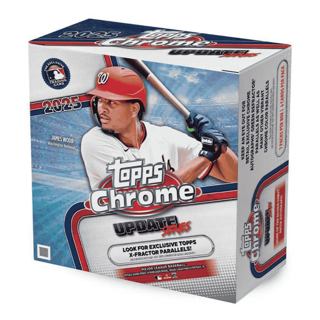 2025 Topps Chrome Baseball Update Mega Box