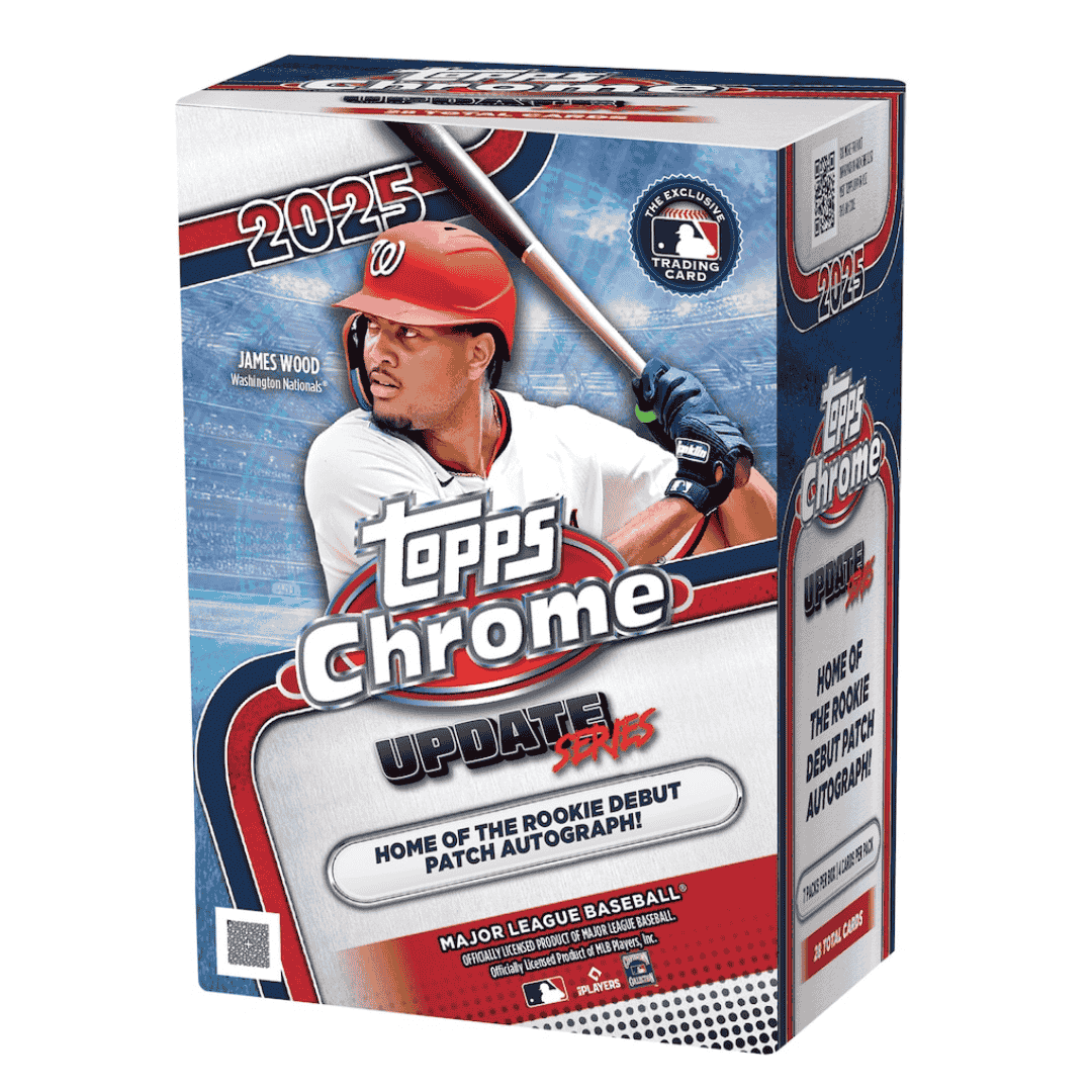 2025 Topps Chrome Update Baseball Factory Sealed Blaster Box