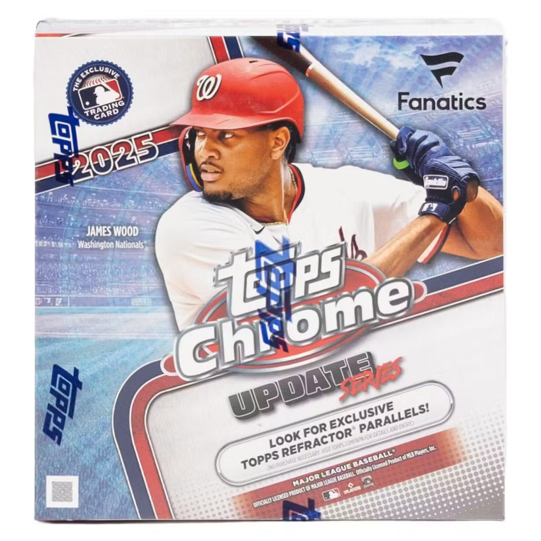 2025 Topps Chrome Update Series Baseball Mega Box (Fanatics Edition)
