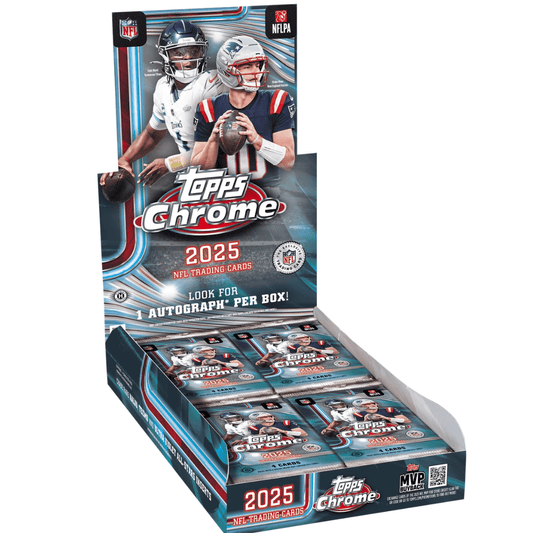 2025 Topps Chrome Football Hobby Box