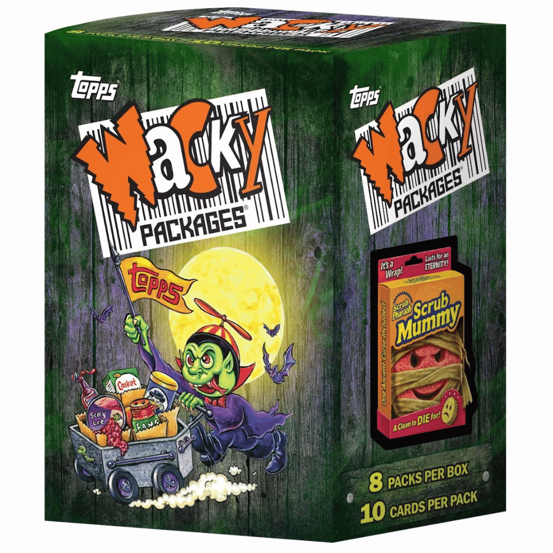 2025 Topps Wacky Packages Blaster Box - Halloween Edition