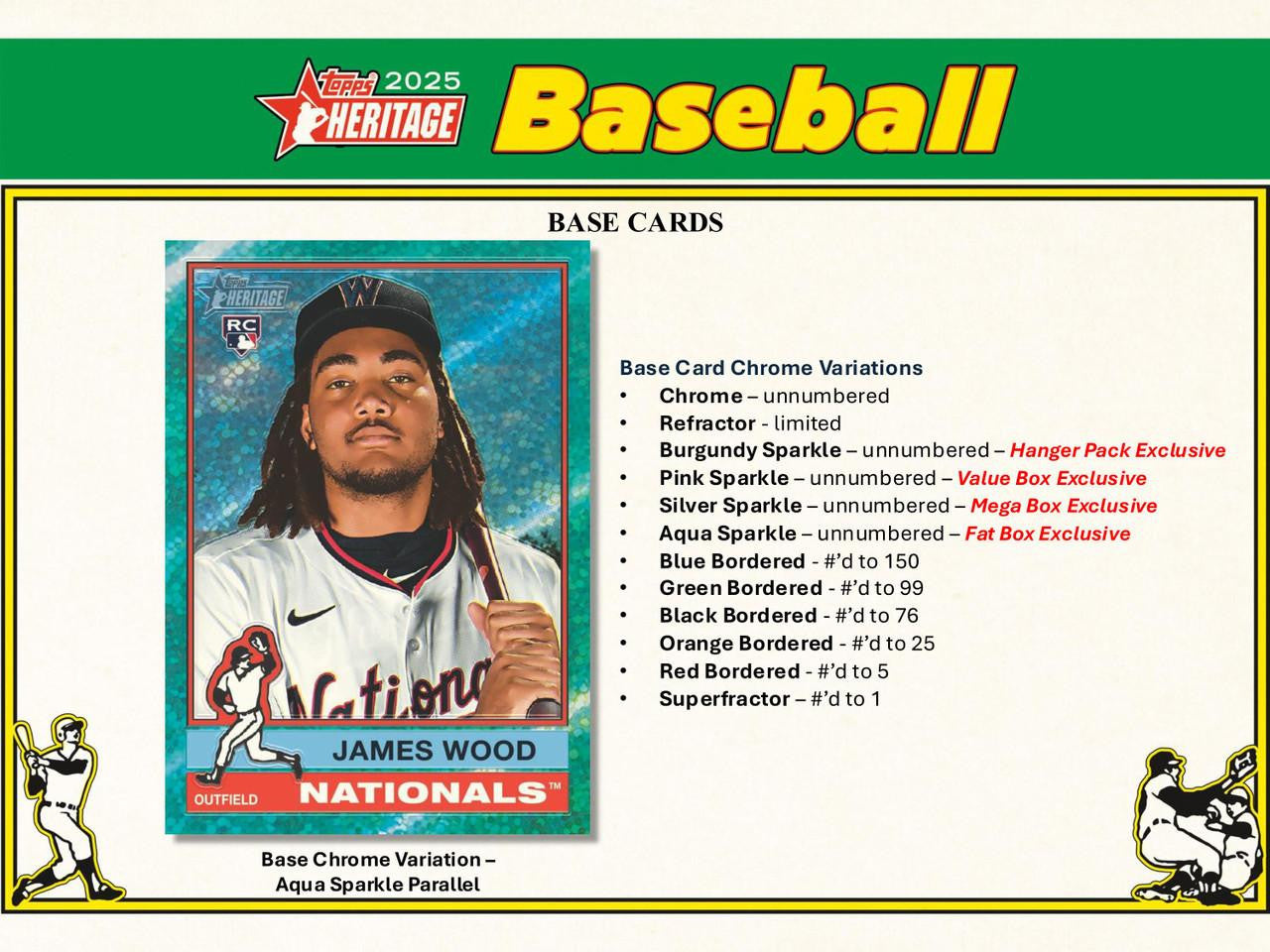 2025 Topps Heritage Baseball Hobby Blaster Box