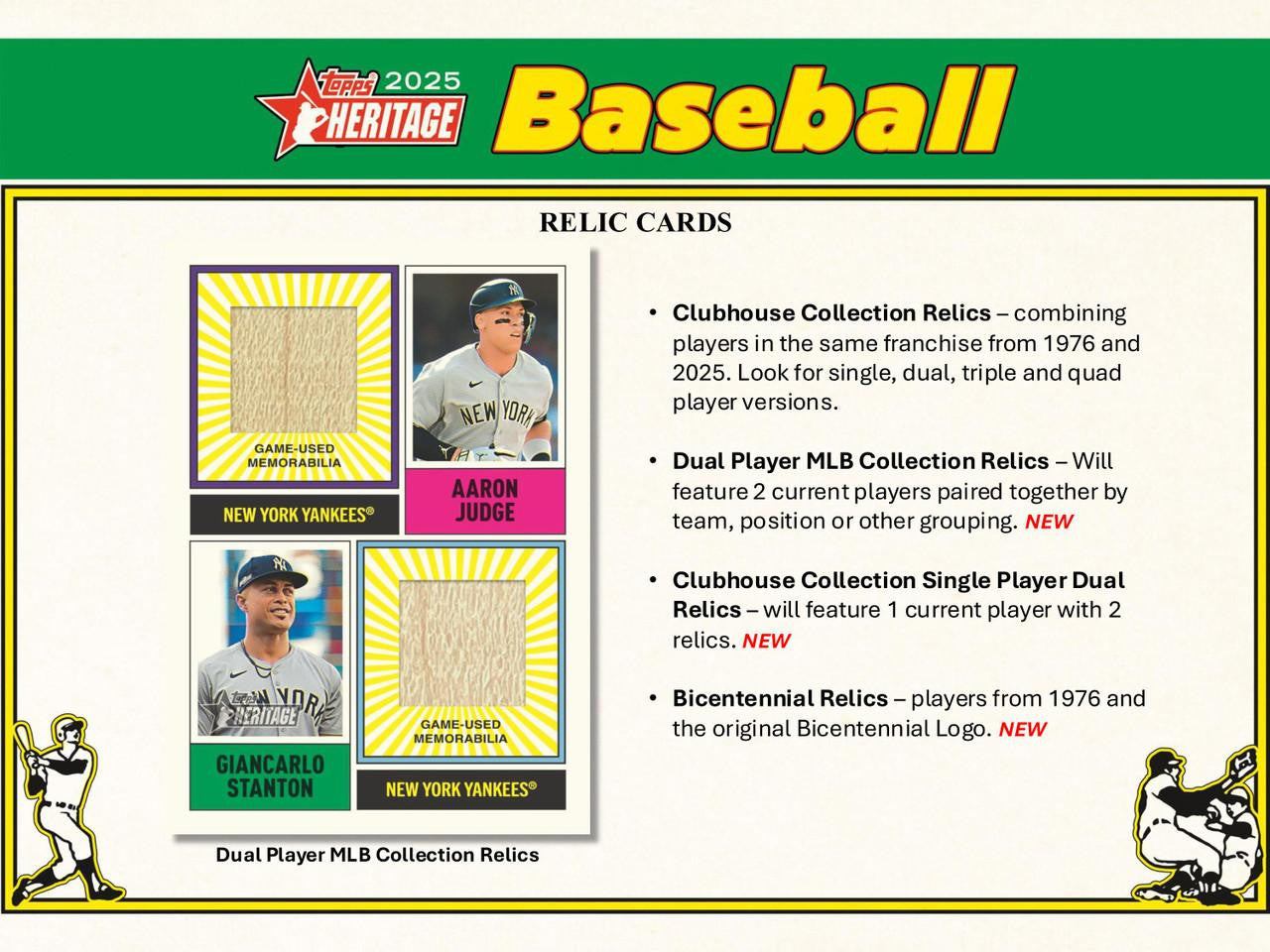 2025 Topps Heritage Baseball Hobby Blaster Box