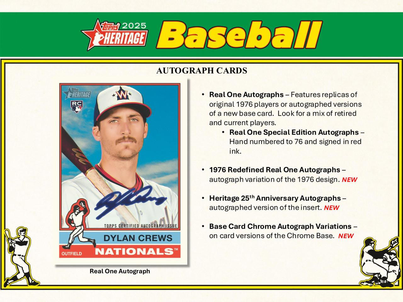 2025 Topps Heritage Baseball Hobby Blaster Box