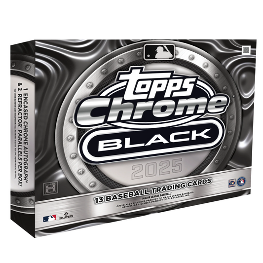 2025 Topps Chrome Black Baseball Hobby Box