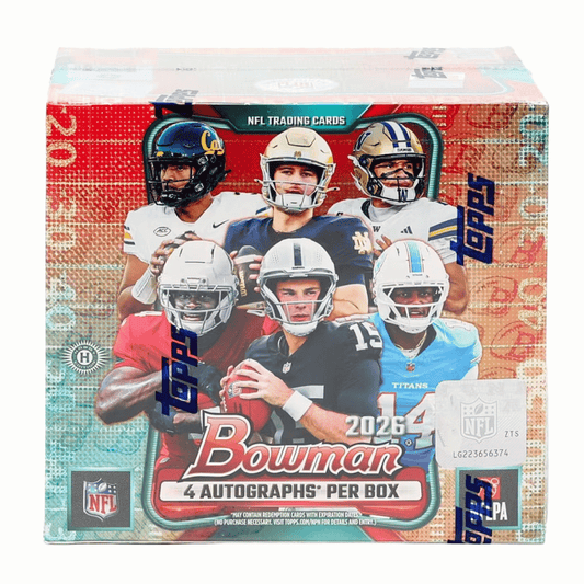 2026 Bowman Football Hobby Jumbo Box (Presell)