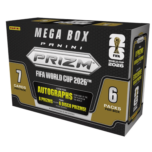 2026 Panini Prizm FIFA World Cup Soccer Mega Hobby Box