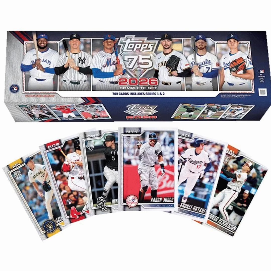 2026 Topps Baseball Factory Complete Set Box (Hobby Version) - PRESELL