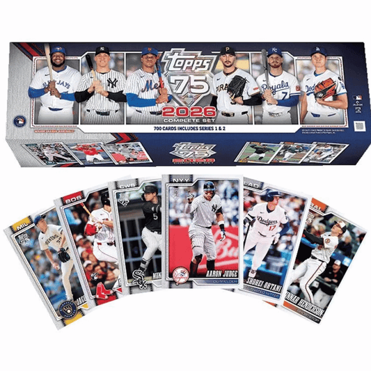 2026 Topps Baseball Factory Complete Set Box (Hobby Version) - PRESELL