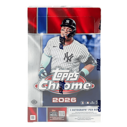 2026 Topps Chrome Baseball Hobby Box