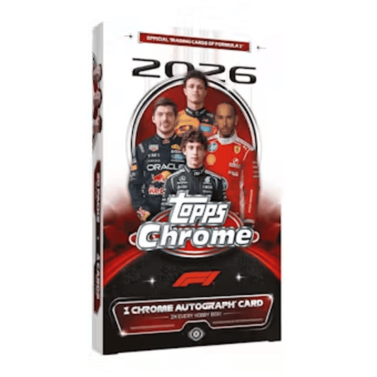 2026 Topps Chrome F1 Formula 1 Hobby Box (Presell)