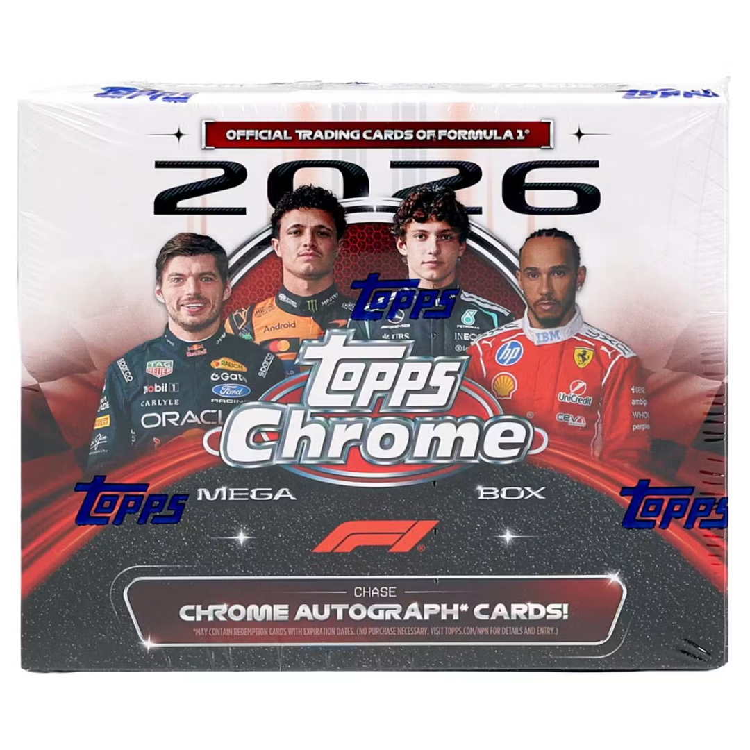 2026 Topps Chrome Formula 1 Mega Box