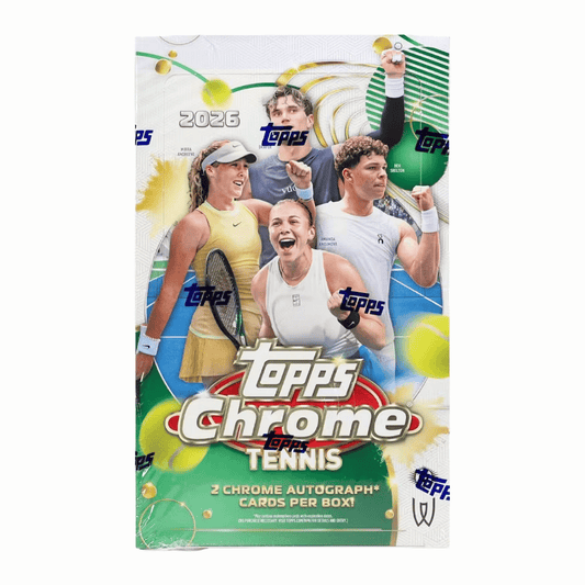2026 Topps Chrome Tennis Hobby Box (Presell)