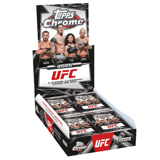 2026 Topps Chrome UFC Hobby Box - PRESELL 05/08
