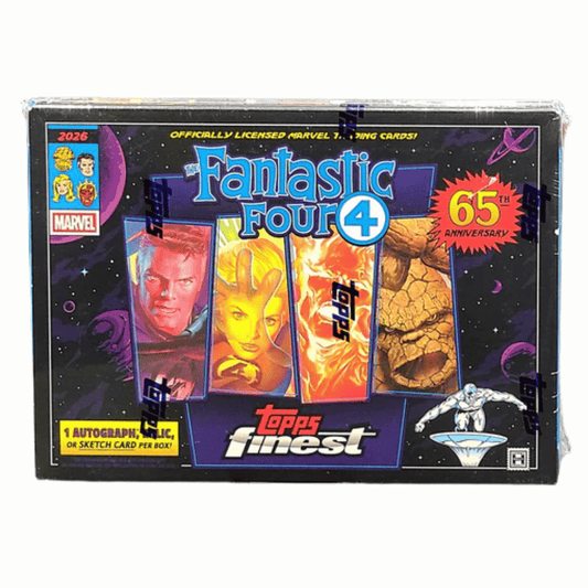 2026 Topps Marvel Finest The Fantastic Four 65th Anniversary Hobby Box