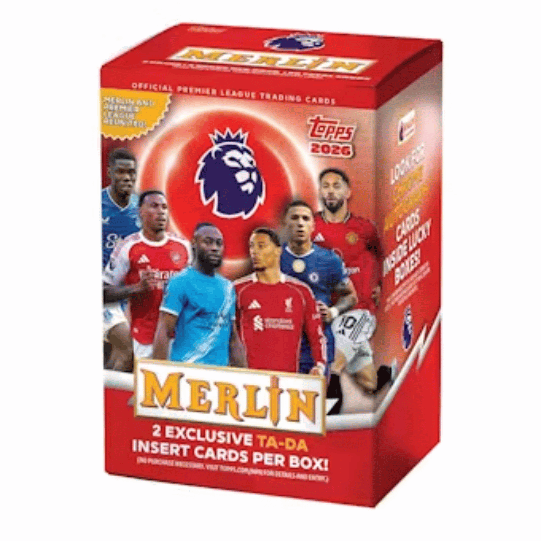 2025/26 Topps Merlin Premier League Soccer Blaster Box