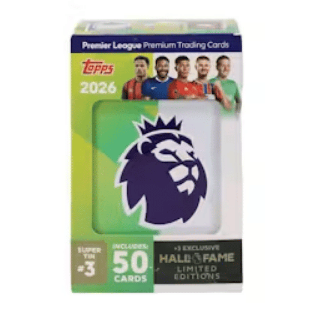 2026 Topps Premier League EPL Soccer Super Tin