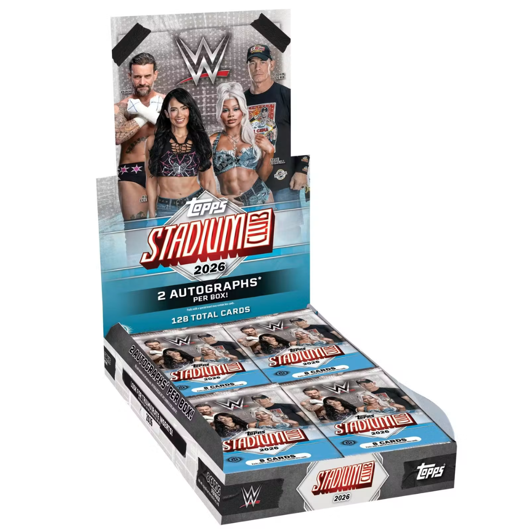 2026 Topps Stadium Club WWE Wrestling Hobby Box (Presell)
