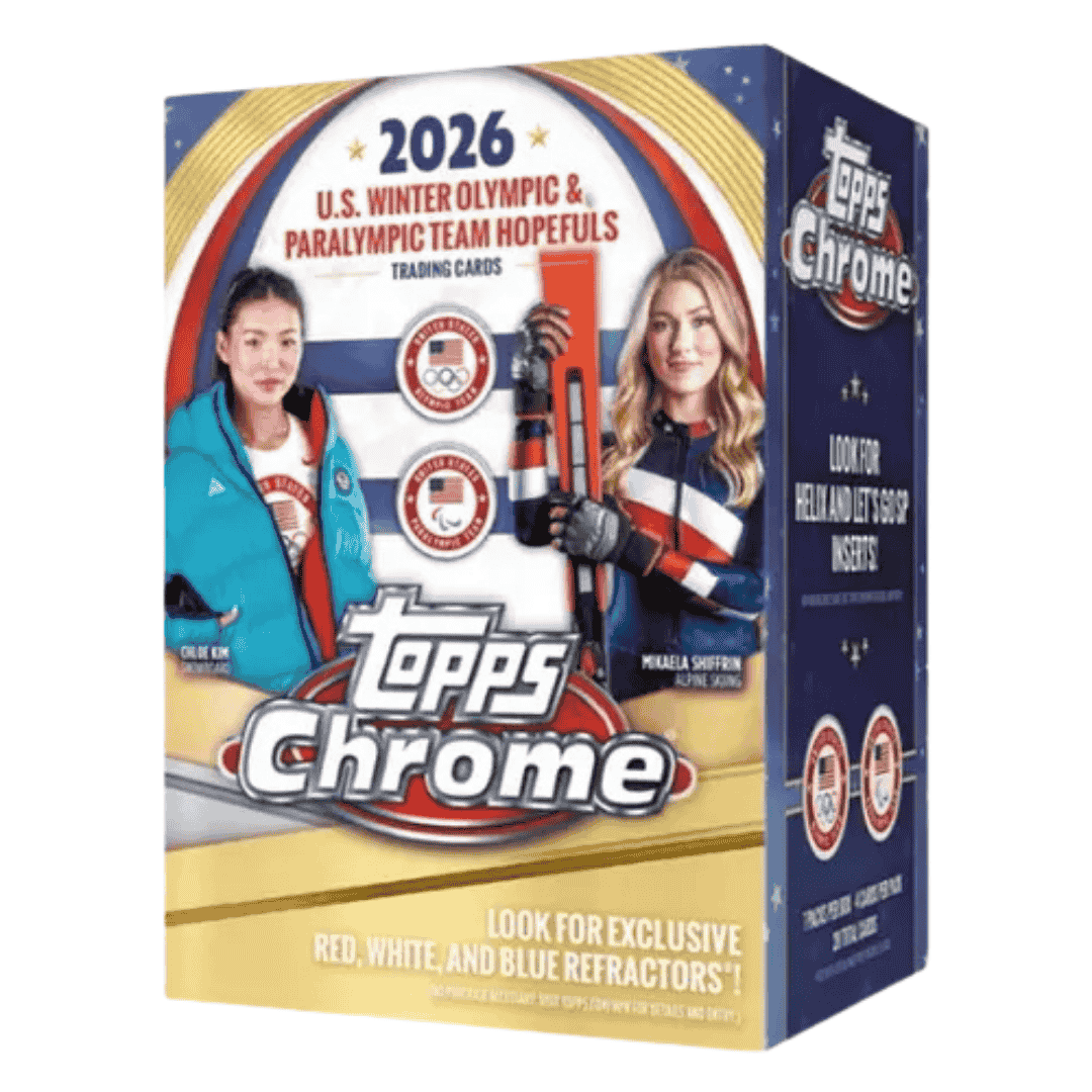 2026 Topps Chrome US Olympic & Paralympic Hopefuls Blaster Box
