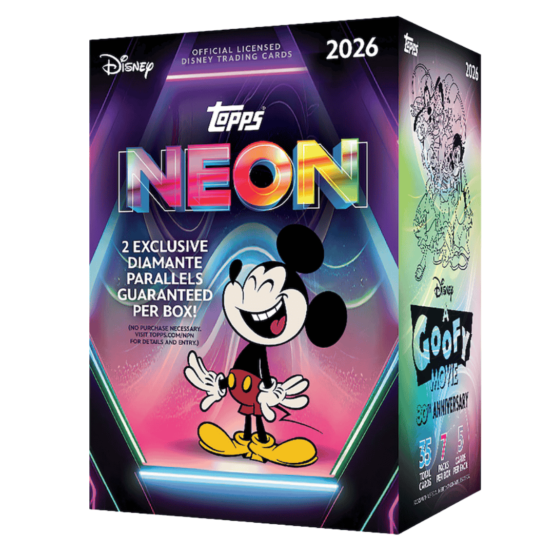 2026 Topps Disney Neon Blaster Box
