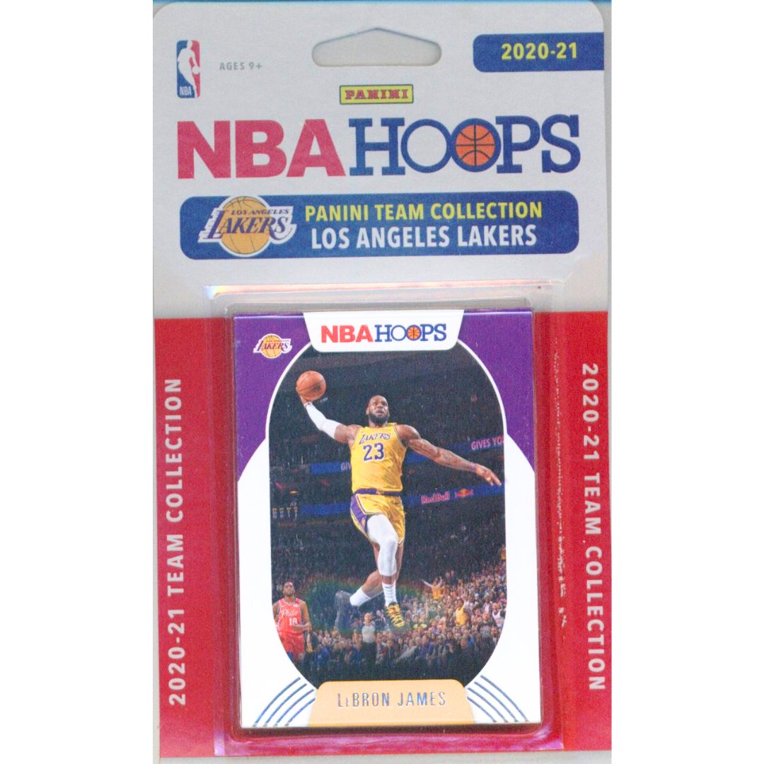 2020-21 Panini NBA Hoops Team Set - Los Angeles Lakers