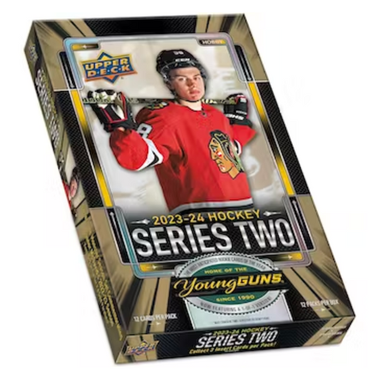 2023-24 Upper Deck Series 2 Hockey Hobby Box (Call for Pricing)