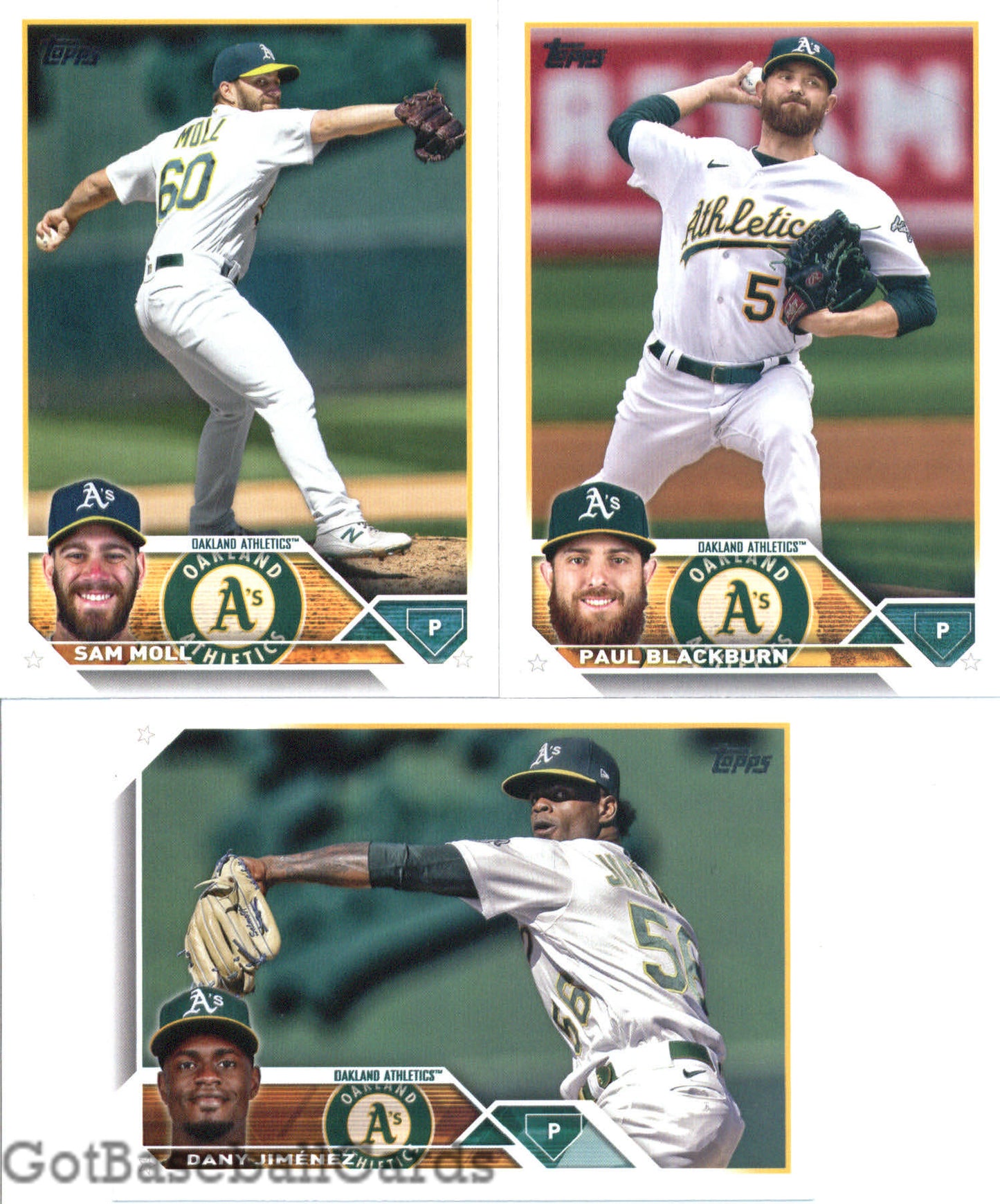 2023 Topps Complete Master Oakland Athletics Team Set of 39 Cards