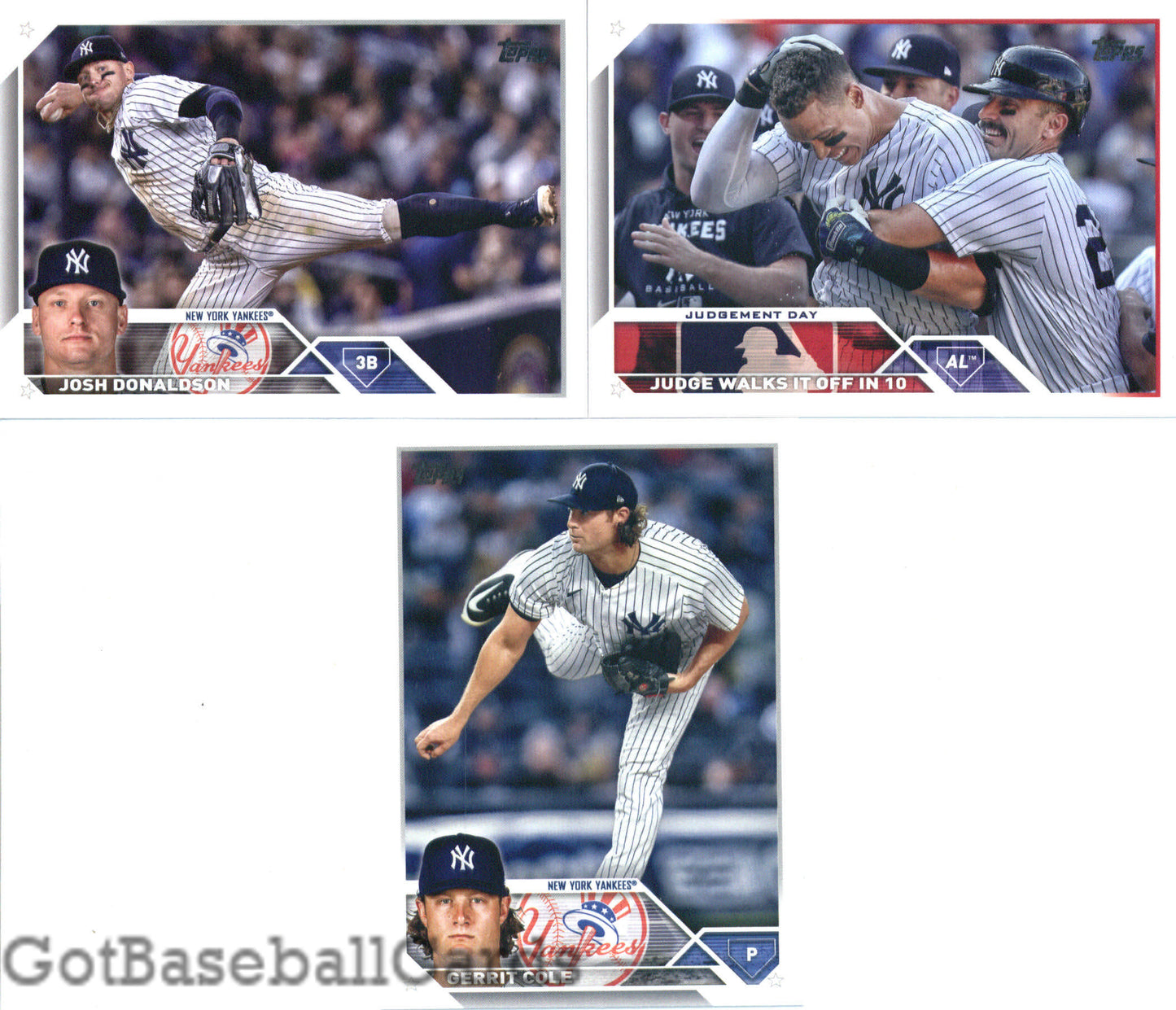 2023 Topps Complete Master New York Yankees Team Set of 32 Cards