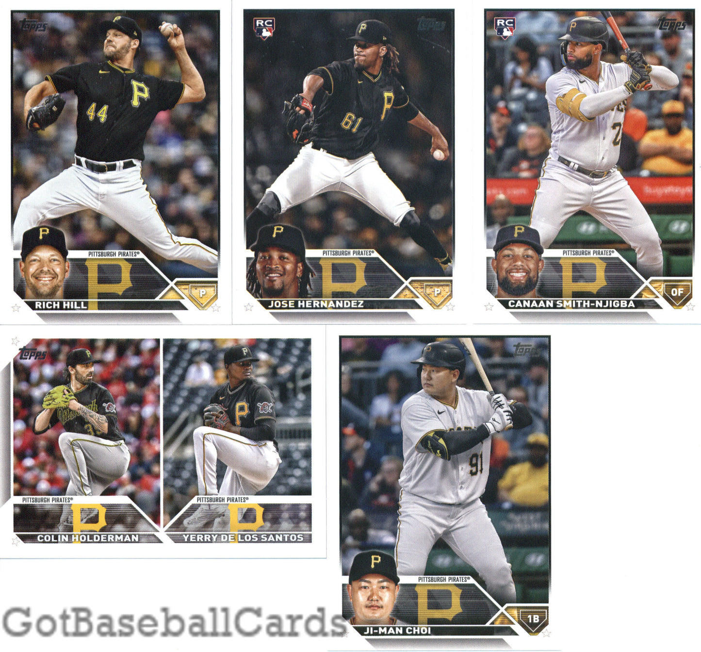 2023 Topps Complete Master Pittsburgh Pirates Team Set of 33 Cards