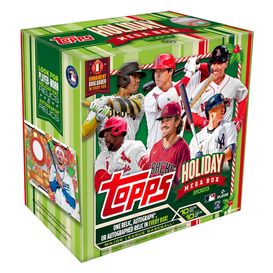 2023 Topps Baseball Factory Sealed Holiday Mega Box