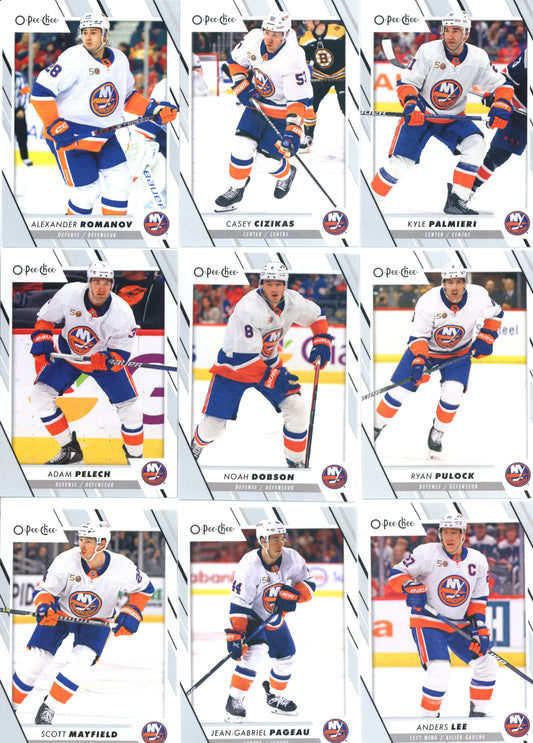 2023-24 O-Pee-Chee Veterans New York Islanders Team Set of 17 Cards