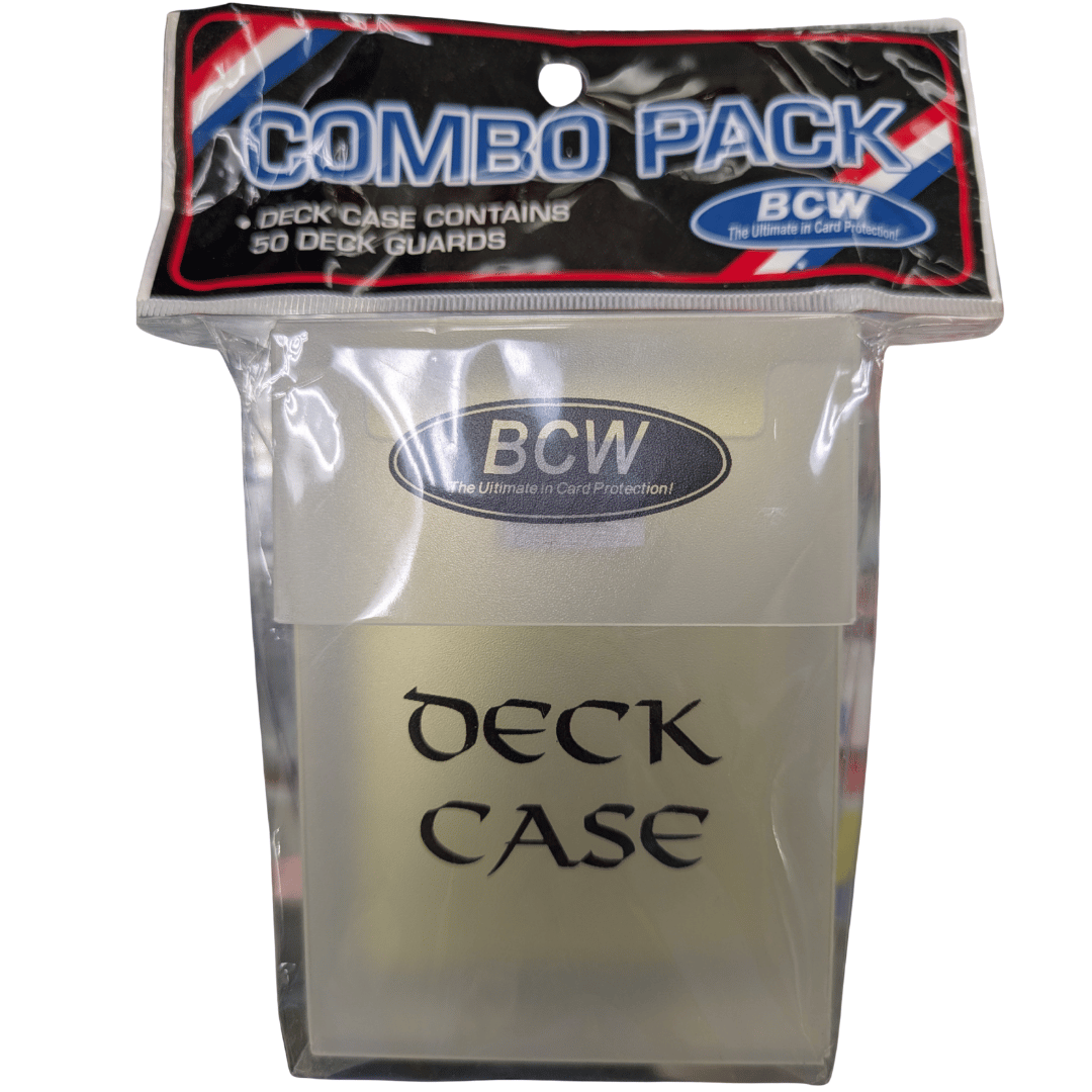BCW Combo Pack - Deck Case and 50 Deck Guards