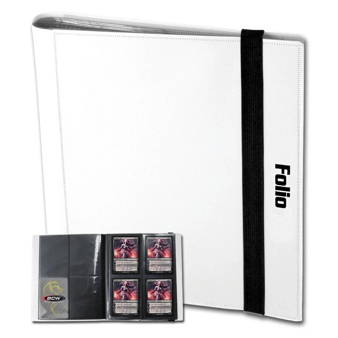 Folio 4-Pocket Album with 20 Pages - White