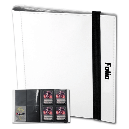Folio 4-Pocket Album with 20 Pages - White