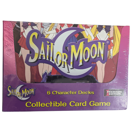 Sailor Moon Collectible Card Game 6 Character Decks SEALED! 1st Premiere Edition!